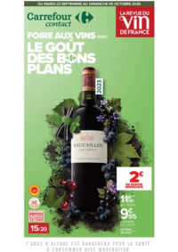 Prospectus Carrefour Drive VILLERS COTTERETS : FOIRE AUX VINS AUTOMNE