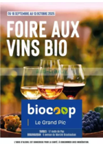 Prospectus Biocoop : Foire aux vins bio