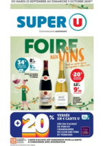 Prospectus Super U : Foire aux Vins d'Automne