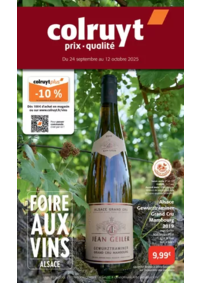 Prospectus Colruyt : FOIRE AUX VINS ALSACE
