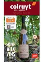 Prospectus Colruyt : FOIRE AUX VINS ALSACE