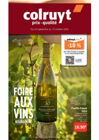 Prospectus Colruyt : FOIRE AUX VINS BOURGOGNE