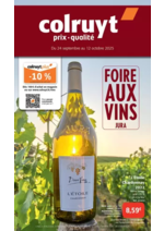 Prospectus Colruyt : FOIRE AUX VINS JURA