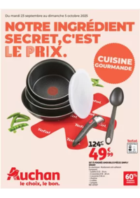 Prospectus Auchan SARCELLES Division Leclerc : Notre ingrédient secret c'est le prix
