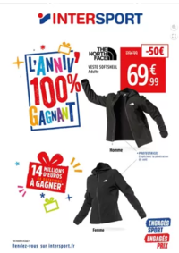 Prospectus Intersport LIBOURNE : L'annuv' 100% gagnant