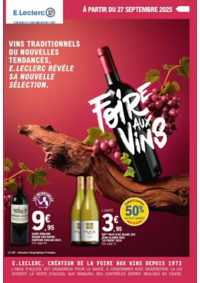 Prospectus E.Leclerc CHATEAUDUN : FOIRE AUX VINS - MIXTE