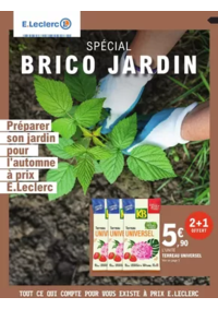 Prospectus E.Leclerc BEAUTOR : JARDIN DAUTOMNE BRICO CHAUFFAGE