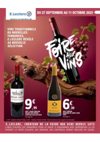 Prospectus E.Leclerc AVERMES : FOIRE AUX VINS - MIXTE