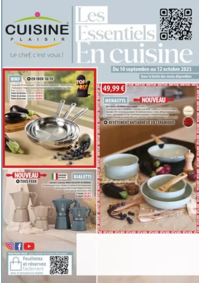 Prospectus Cuisine plaisir MONTIGNAC : Les essentiels en cuisine 2025