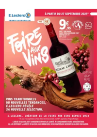 Prospectus E.Leclerc LE BOULOU : FOIRE AUX VINS - MIXTE