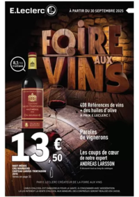 Prospectus E.Leclerc SCAER : FOIRE AUX VINS - MIXTE