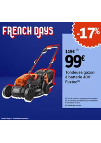 Prospectus Jardi E.Leclerc VOUVRAY SUR LOIR : French days