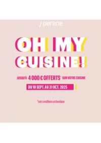 Prospectus Perene Paris 07 : Oh my cuisine !
