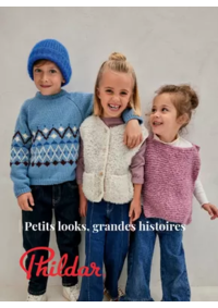 Prospectus Phildar distributeur Rennes  : Petits looks, grandes histoires