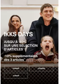 Prospectus IKKS Enfants LE HAVRE TOUPIE : IKKS days jusqu'à -40 %