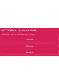Prospectus Calzedonia Marseille : PETITS PRIX : JUSQU'À -70%