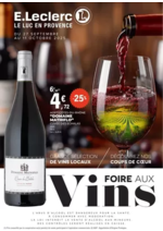 Prospectus E.Leclerc : FOIRE AUX VINS DAUTOMNE
