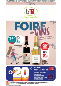 Prospectus bi1 Sainte Savine : Foire aux vins