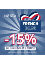 Prospectus Pascal Coste : LES FRENCH DAYS SONT DE RETOUR !