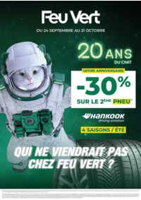 Prospectus Feu Vert TOURVILLE LA RIVIERE : Offre Anniversaire