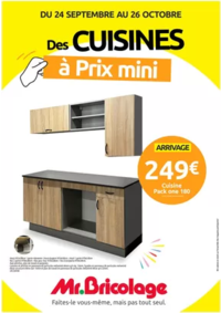 Prospectus Mr Bricolage Mantes la Jolie : Des CUISINES à Prix mini