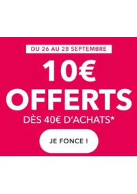 Prospectus Grain de Malice Bailleul : Ce week-end seulement : 10€ offerts dès 40€ d'achats sur tout !
