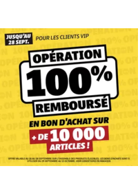 Prospectus Gifi ARMENTIERES : 100% remboursé en bon d'achat pour nos VIP !