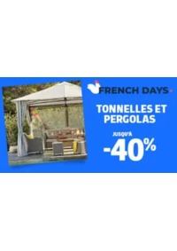 Prospectus Jardiland VILLEBAROU : Sélection French Days - Abris de jardin
