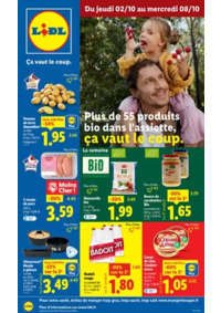 Prospectus Lidl SIN LE NOBLE : Plongez dans l'univers gourmand de Lidl avec la gamme bio