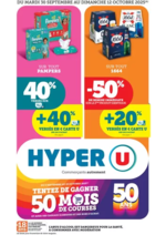 Prospectus Hyper U : Quinzaine Commerçante