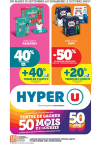 Prospectus Hyper U ECOMMOY : Quinzaine Commerçante