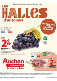 Prospectus Auchan Supermarché Beaumont 2 : Les Halles d'automne dans votre super