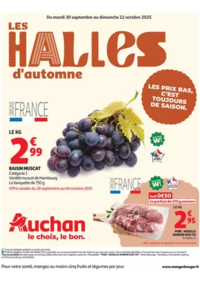 Prospectus Auchan CERGY : LES HALLES d'automne