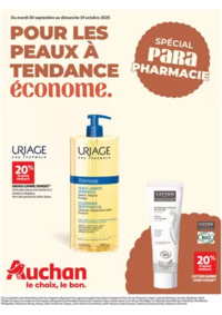 Prospectus Auchan FONTENAY SOUS BOIS : Pour les peaux à tendance économe