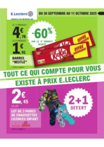 Prospectus E.Leclerc : DEPENSER MOINS 20