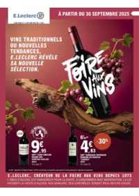 Prospectus E.Leclerc RAMBOUILLET : FOIRE AUX VINS - MIXTE