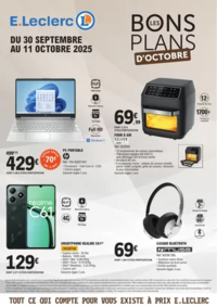 Prospectus E.Leclerc CREUTZWALD : BONS PLANS OCTOBRE