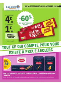 Prospectus E.Leclerc OSNY : DEPENSER MOINS 20 - EXPRESS