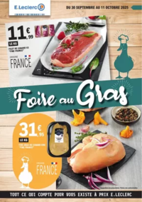 Prospectus E.Leclerc LAVAL : FOIRE AU GRAS