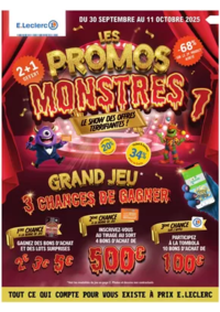 Prospectus E.Leclerc SAINT-MAUR : PROMOS MONSTRES 1