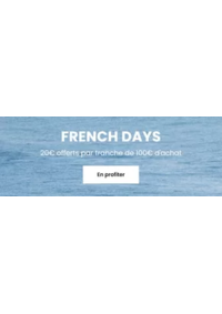 Prospectus QS La bresse : French days 20€ offerts par tranche de 100€ d'achat