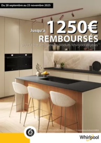 Prospectus Boulanger Biganos : OFFRE Whirlpool: jusqu'à 200€ remboursés !