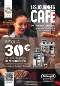 Prospectus Copra SAVIGNY SUR ORGE : DELONGHI VOUS REMBOURSE JUSQU'A 30€ de café en grains