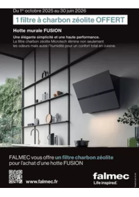 Prospectus Copra TOULOUSE : Falcon vous offre 1 filtre à charbon zéolite