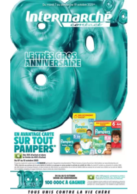 Prospectus Intermarché Contact LES MESNEUX : TF ANNIVERSAIRE 4 + CAHIER REGION