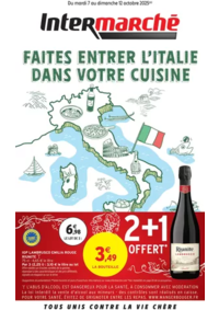 Prospectus Intermarché Super Commercy : S41 - R2 - SEMAINE ITALIENNE