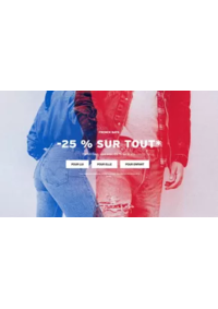 Prospectus Levi's Vintage Clothing : French days -25% sur tout
