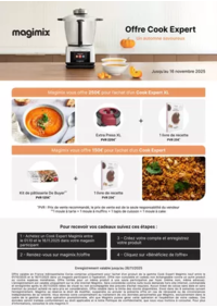 Prospectus Boulanger Trélissac : Offre MAGIMIX: jusqu'à 250€ de cadeaux offerts !
