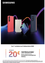 Prospectus LDLC : Jusqu'à 20€ remboursés avec Samsung
