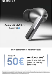 Prospectus LDLC Villefranche-sur-Saône : Jusqu'à 50€ remboursés avec Samsung